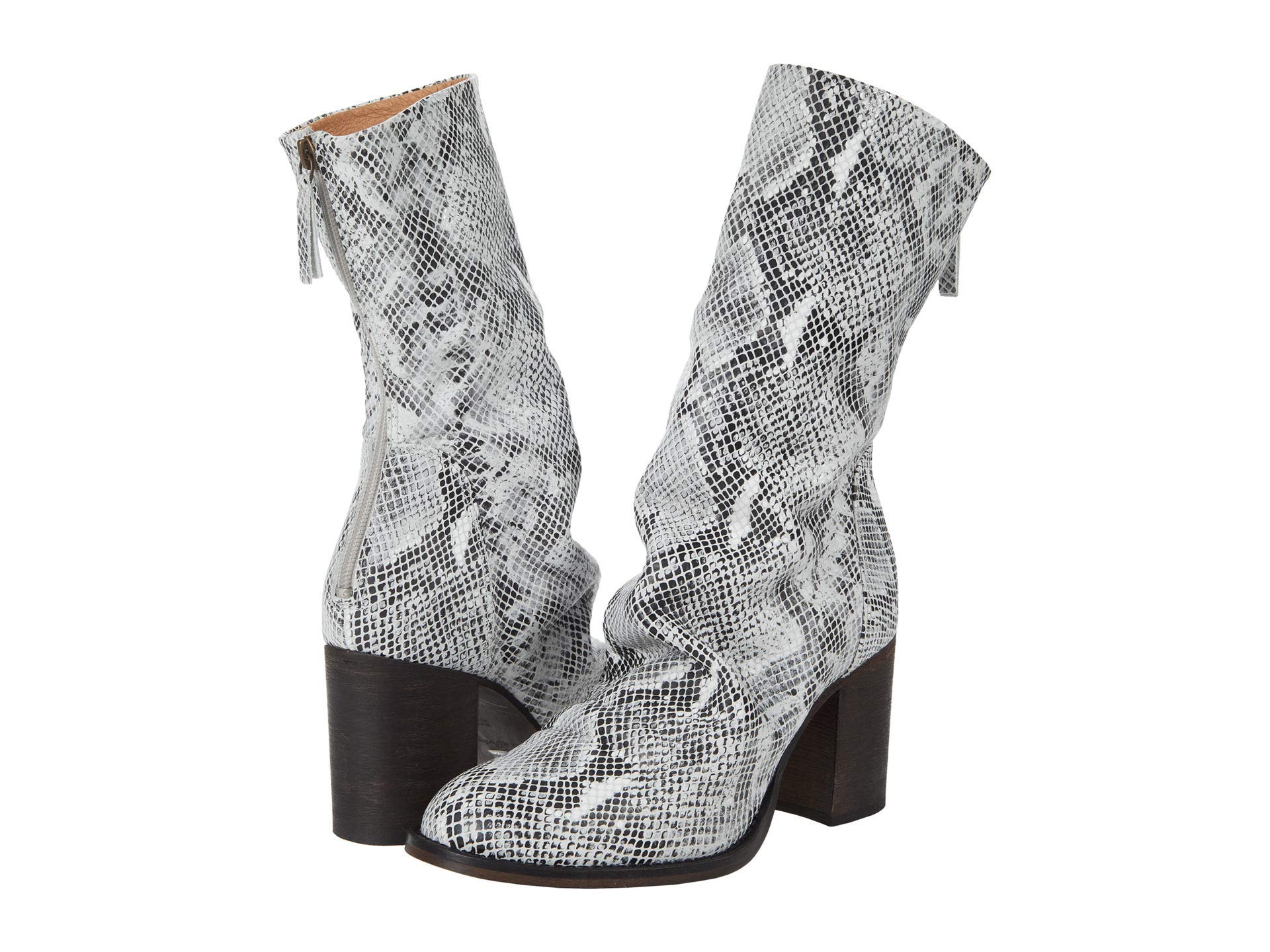 Free People Elle Block Heel Boots - Women's Chunky Heel Ankle Booties for Fall & Winter | Perfect for Office, Date Night & Casual Outfits