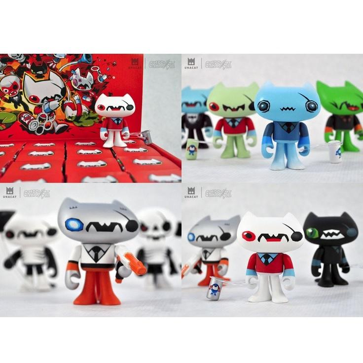 Crappy Cat Series 1 Blind Box Collectible Toy - Cute Random Mini Figure for Cat Lovers, Desk Decor & Gift Idea