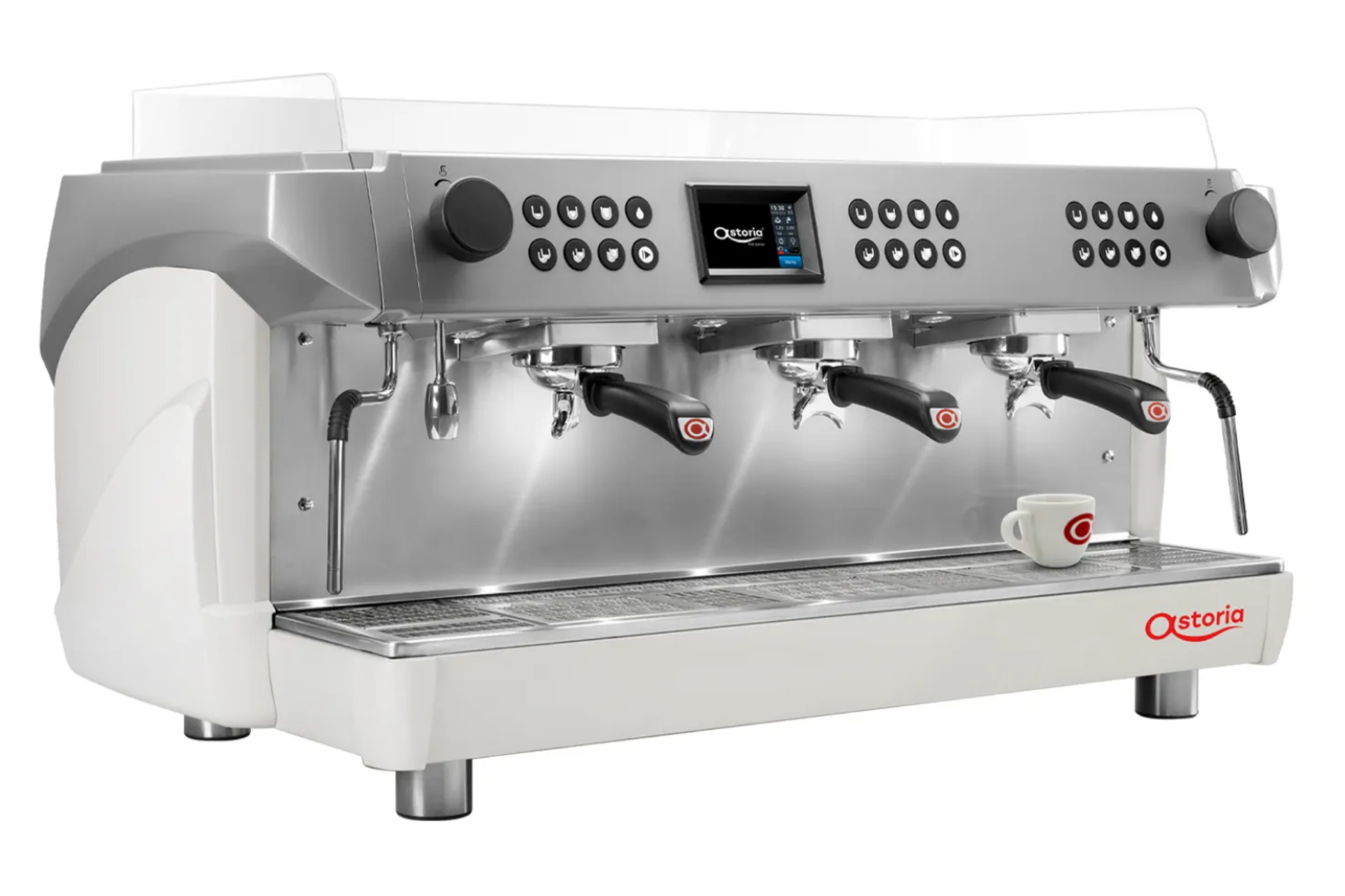 Astoria Plus 4 You Advantage Multiboiler 3 Groups Commercial Espresso Machine - Perfect for Coffee Shops, Restaurants & Offices