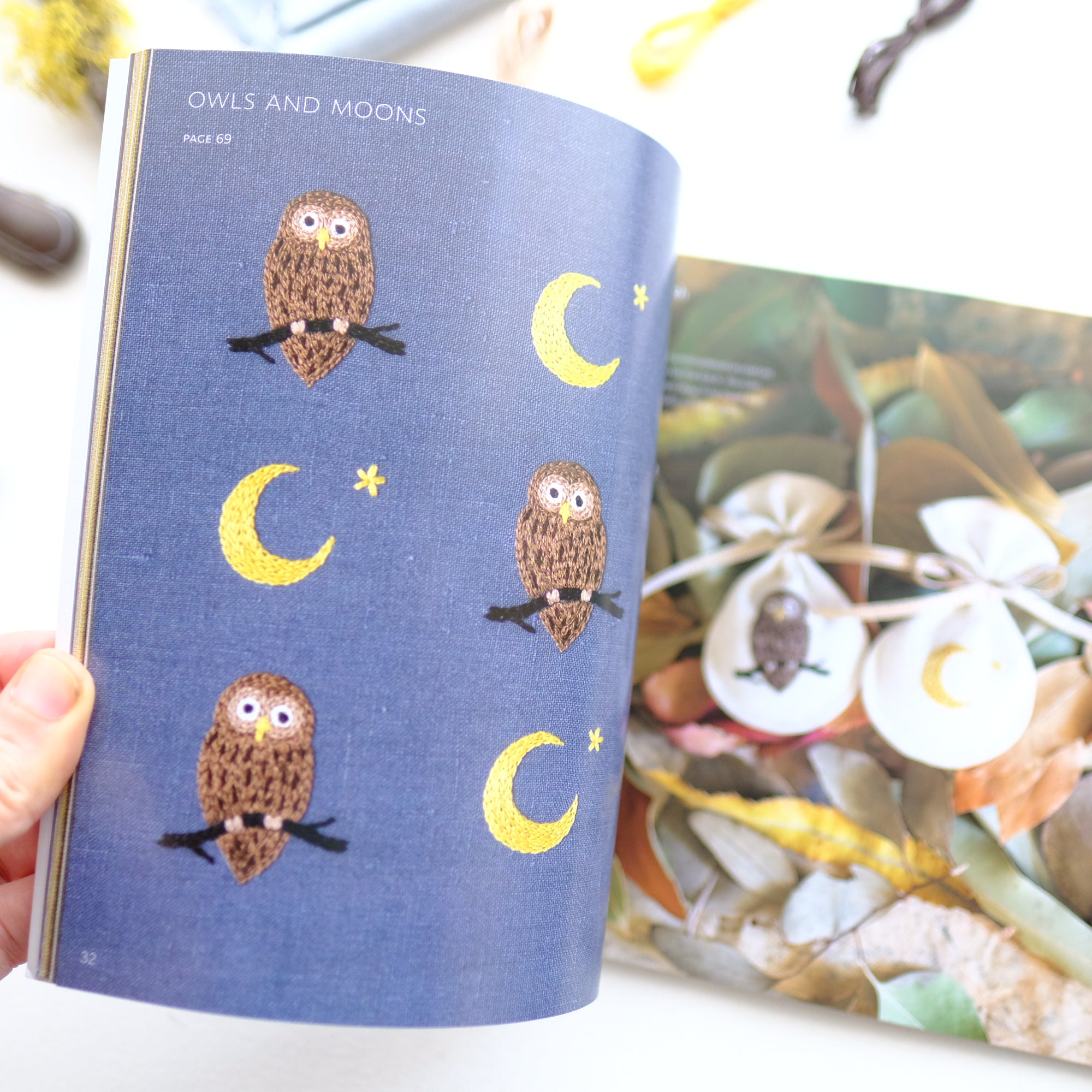 Yumiko Higuchi Handmade Embroidered Animal Art - Unique Home Decor & Wall Hangings for Nursery, Living Room & Gift Ideas