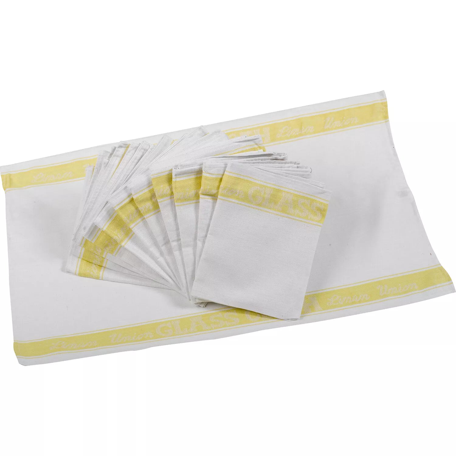 Premium Linen Union Glass Cloth - High-Quality Cleaning Cloth for Windows, Mirrors & Glass Surfaces - Streak-Free & Lint-Free for Sparkling Clean Results