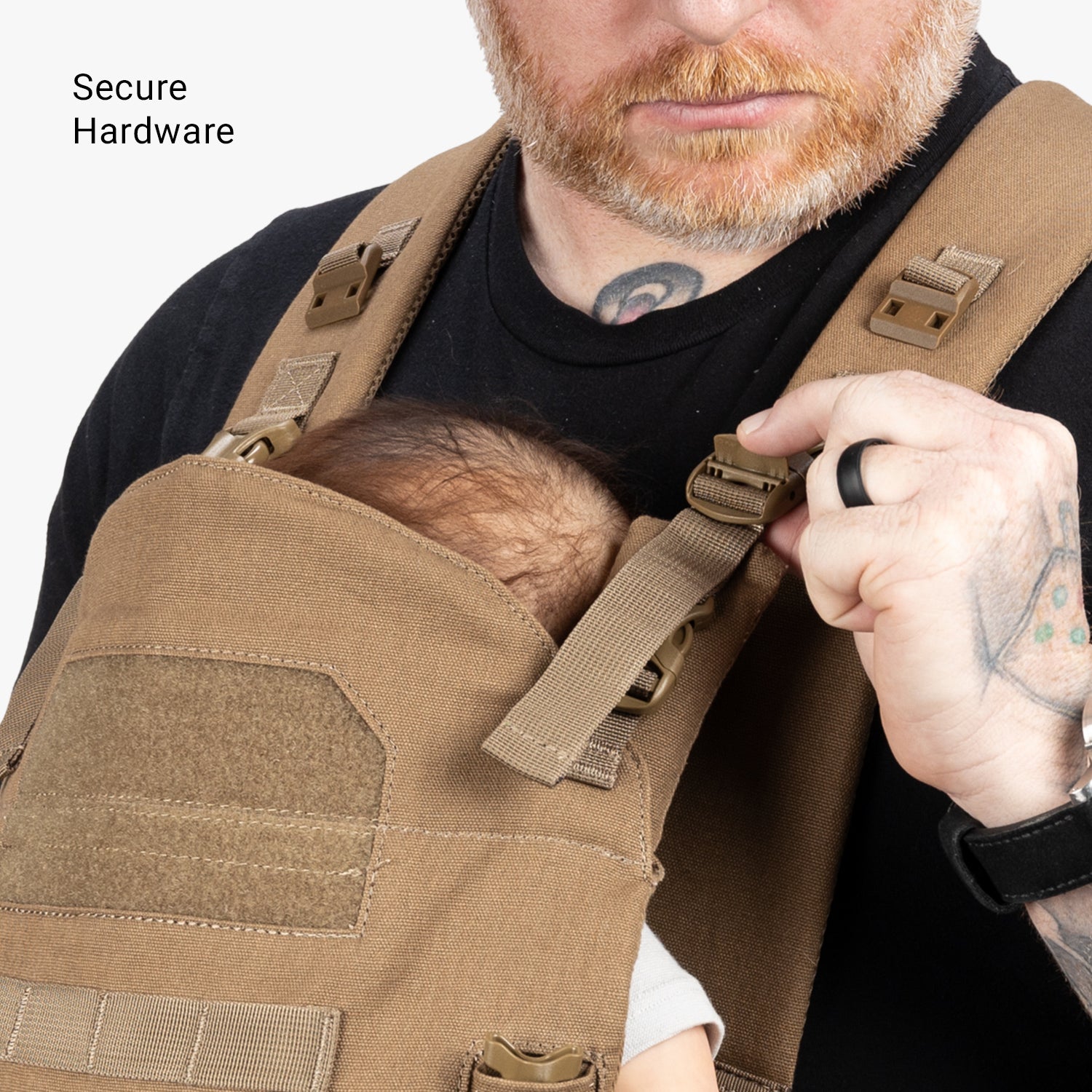 Tactical Baby Carrier® - Military-Grade Baby Carrier for Hands-Free Parenting | Perfect for Hiking, Travel & Outdoor Adventures
