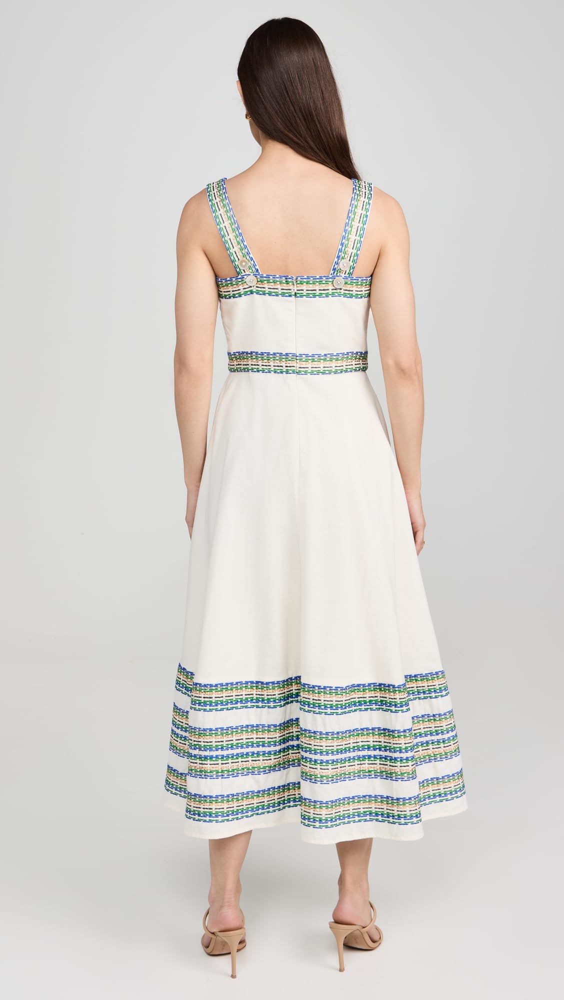 Shoshanna Women's Christina Dress - Elegant Floral Midi Dress for Spring & Summer | Perfect for Weddings, Parties & Office Wear