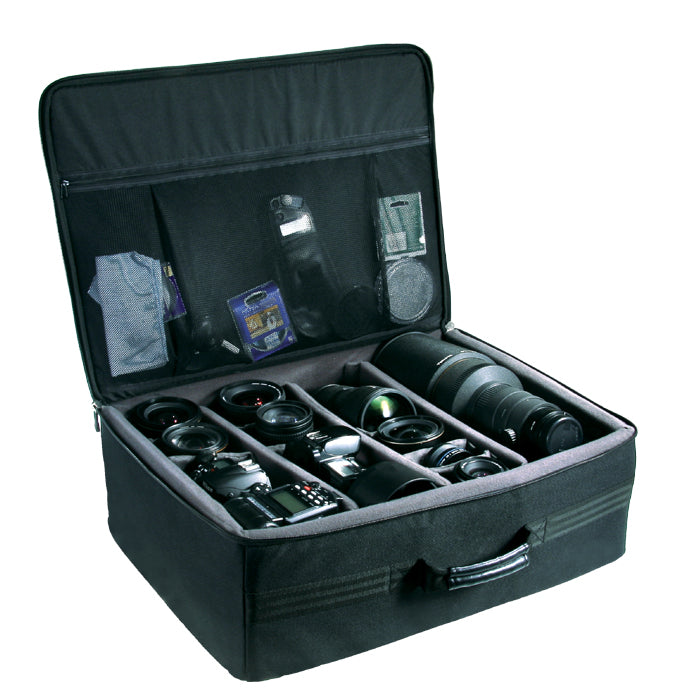 53 Soft Sided Camera Divider Bag - Organize DSLR & Mirrorless Gear - Perfect for Travel, Photography & Professional Use