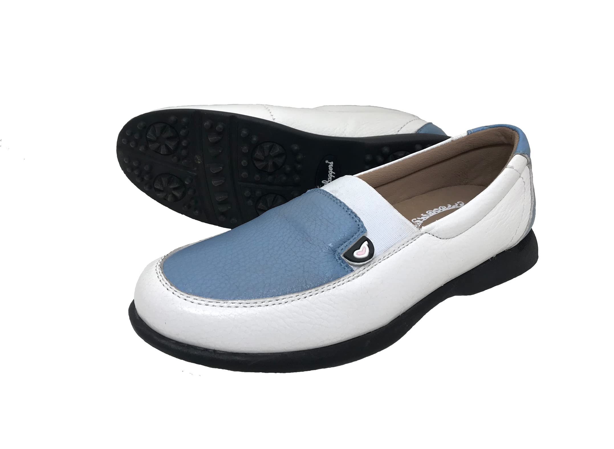 Sandbaggers Maddie Golf Shoe - Women's Waterproof Spiked Golf Shoes for Comfort & Traction | Perfect for Course Play & Practice Rounds