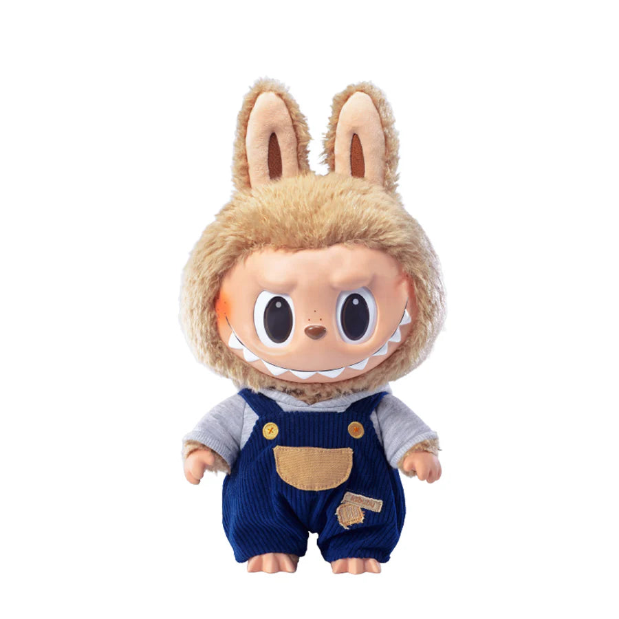 POP MART The Monsters LABUBU Time to Chill Vinyl Plush Doll 40cm - Cute Collectible Toy for Home Decor, Gift for Anime Fans & Kawaii Lovers