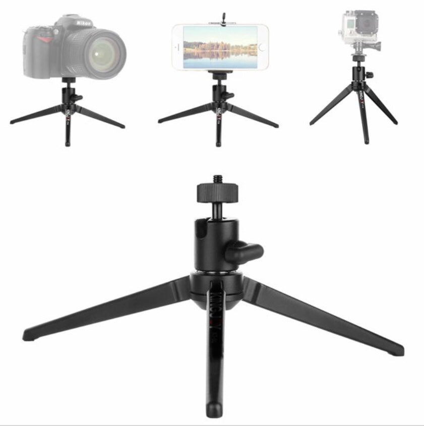 Nikon Mini Table Top Tripod for DSLR & Compact Cameras - Lightweight Portable Tripod for Travel, Vlogging & Photography