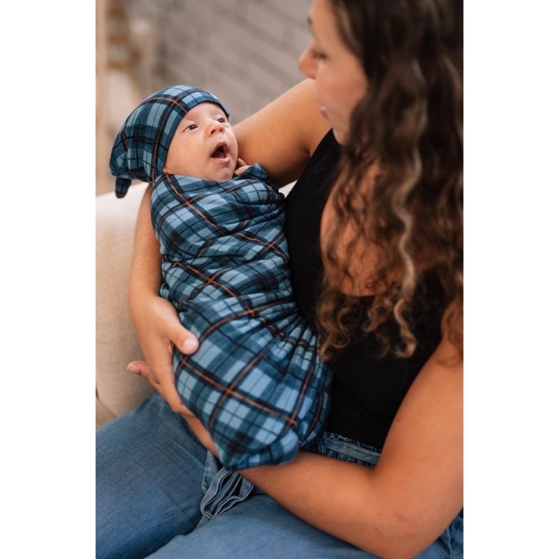 2 Layer Soft Cotton Swaddle Blanket for Newborn Babies - Perfect for Sleeping, Swaddling & Comfort - Ideal Baby Shower Gift