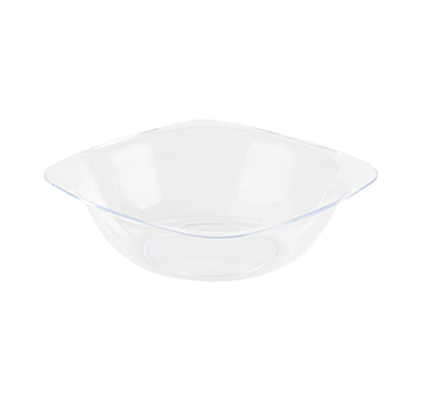 20 Pack Clear 6 oz. Plastic Dessert Bowls - BPA Free, Eco-Friendly Small Serving Dishes for Ice Cream, Pudding, Fruit Salad - Perfect for Parties, Picnics & Home Use