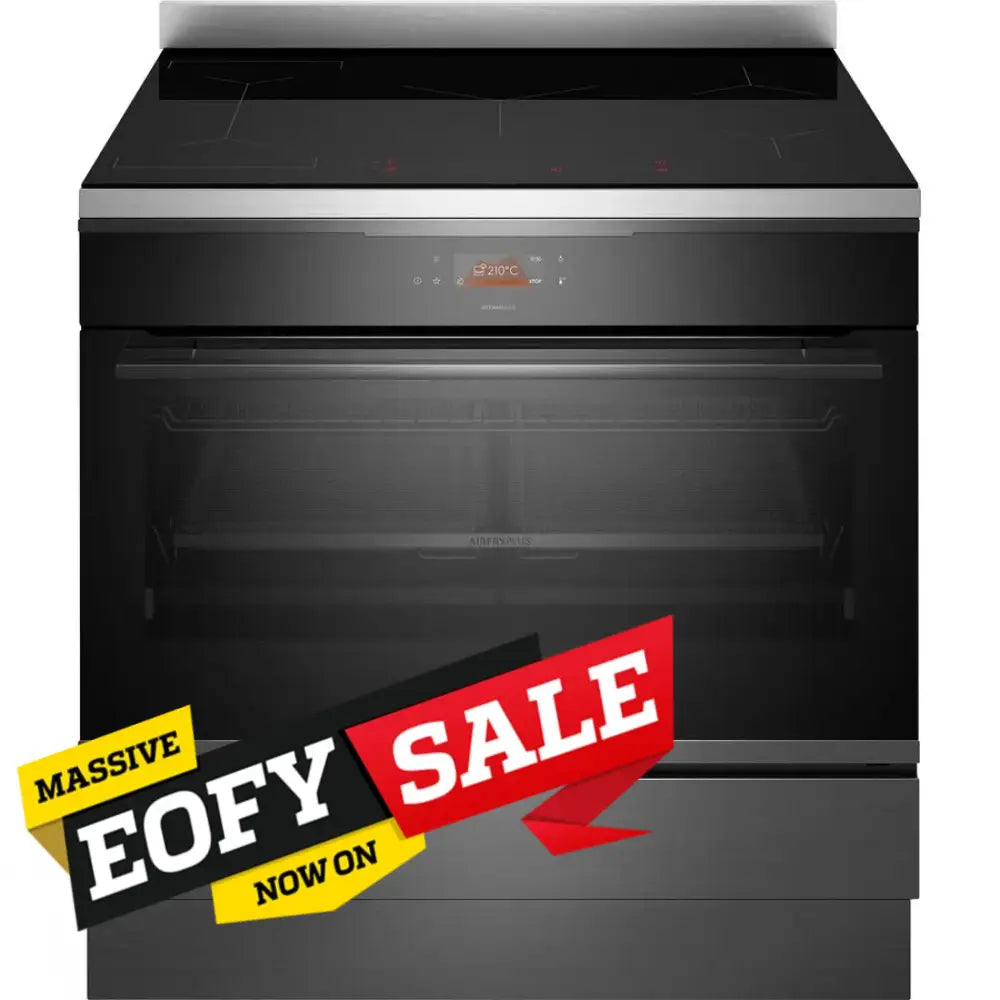 Electrolux EFEP956DSE 90cm UltimateTaste 900 Electric Induction Freestanding Cooker - Premium Kitchen Appliance for Modern Homes | Perfect for Cooking, Baking & Entertaining