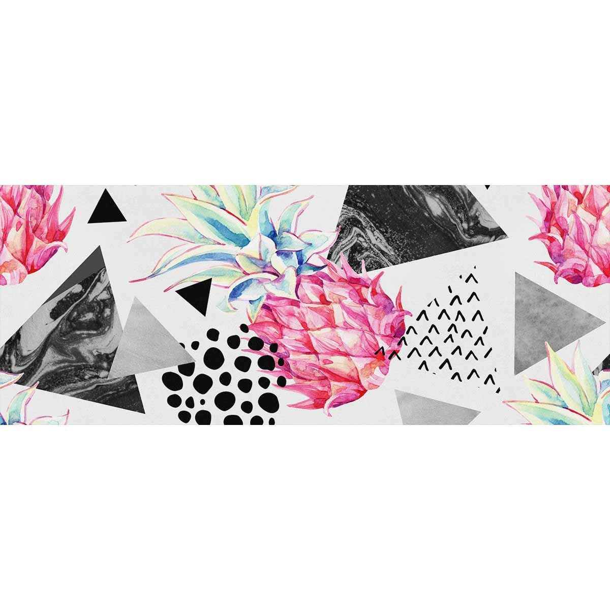 InterestPrint Watercolor Pineapple 58x23 Inch Gift Wrapping Paper Roll - Perfect for Birthday, Christmas, Wedding & Party Presents