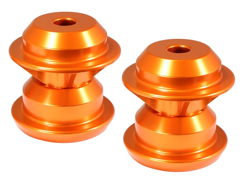 aFe Control PFADT Series Subframe Mount Set for 2010-2014 Chevrolet Camaro - Performance Suspension Upgrade (Orange) - Perfect for Track Racing & Street Performance