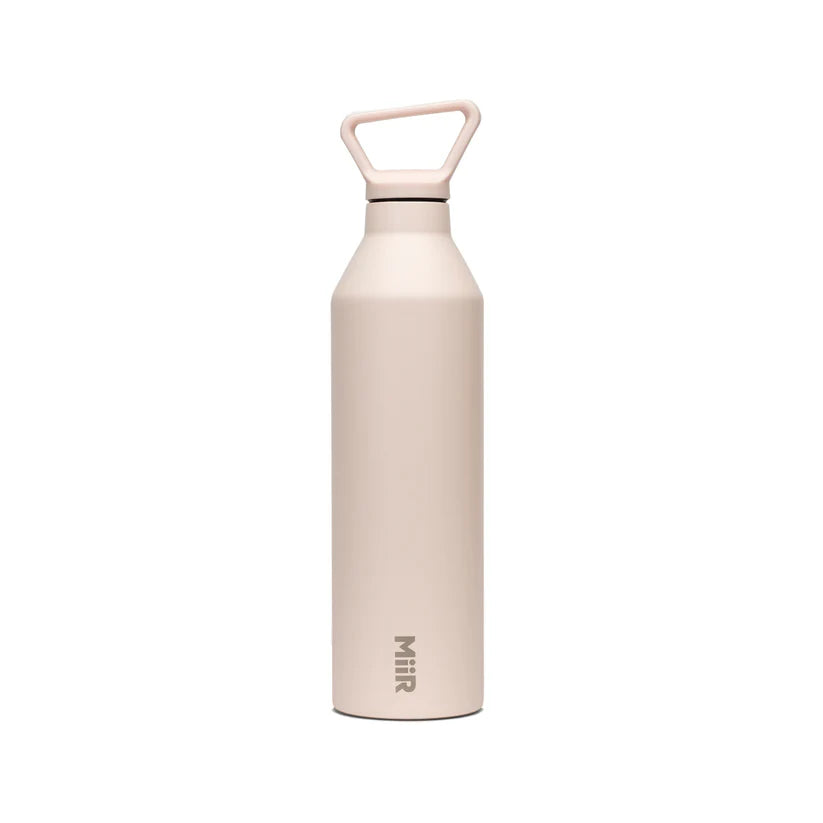 MiiR 23oz Narrow Mouth Insulated Water Bottle - Double Wall Vacuum Stainless Steel, Thousand Hills Pink - Perfect for Hiking, Camping & Outdoor Adventures