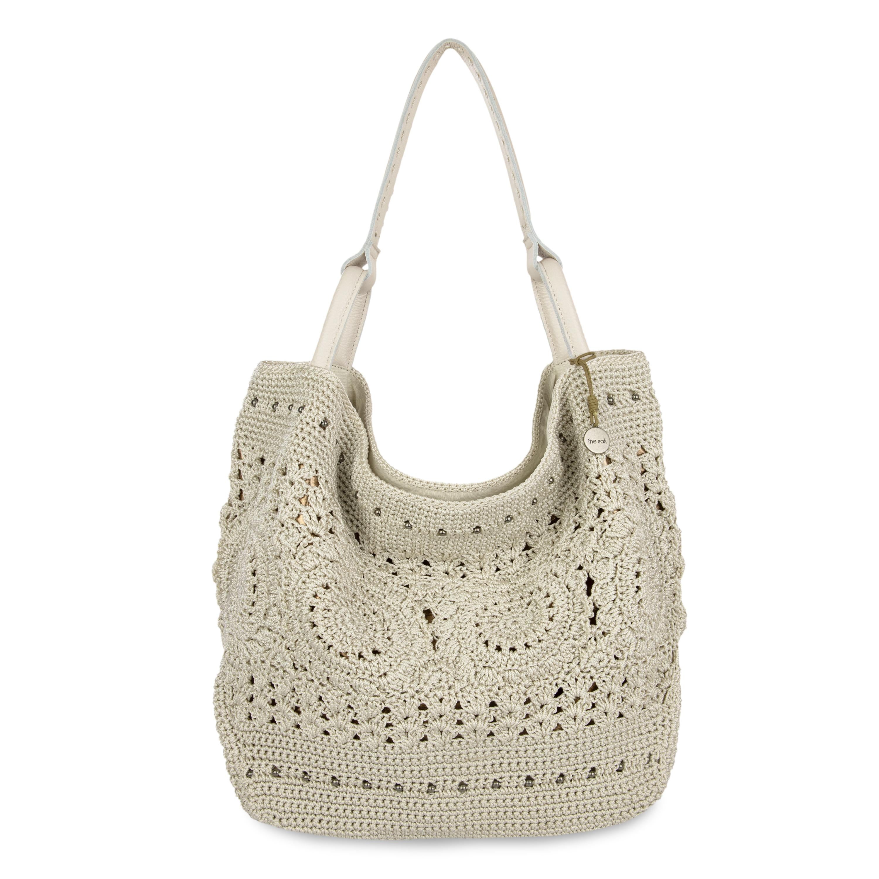 Hand Crochet - Natural Medallion