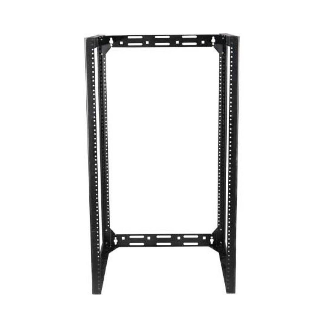 Sanus CFR1620 AV Rack - Premium 19-Inch Audio Video Equipment Rack for Home Theater & Studio Use - Heavy Duty Steel Frame with Adjustable Shelves & Cable Management