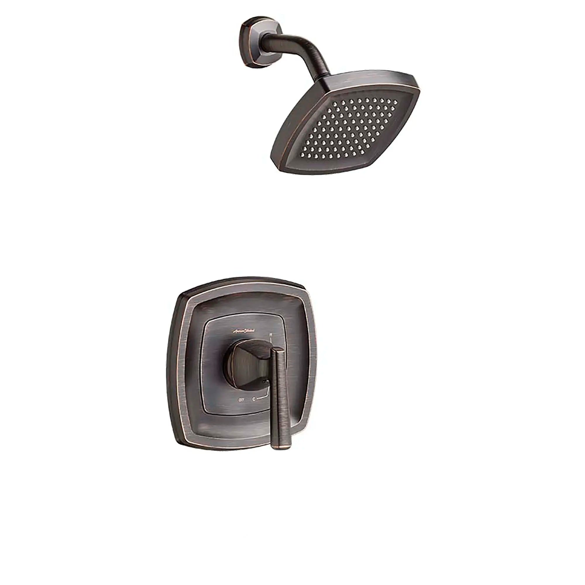 Edgemere 1.8 GPM Shower Trim Kit with Lever Handle - Chrome Bathroom Faucet Set for Modern Home & Spa Experience