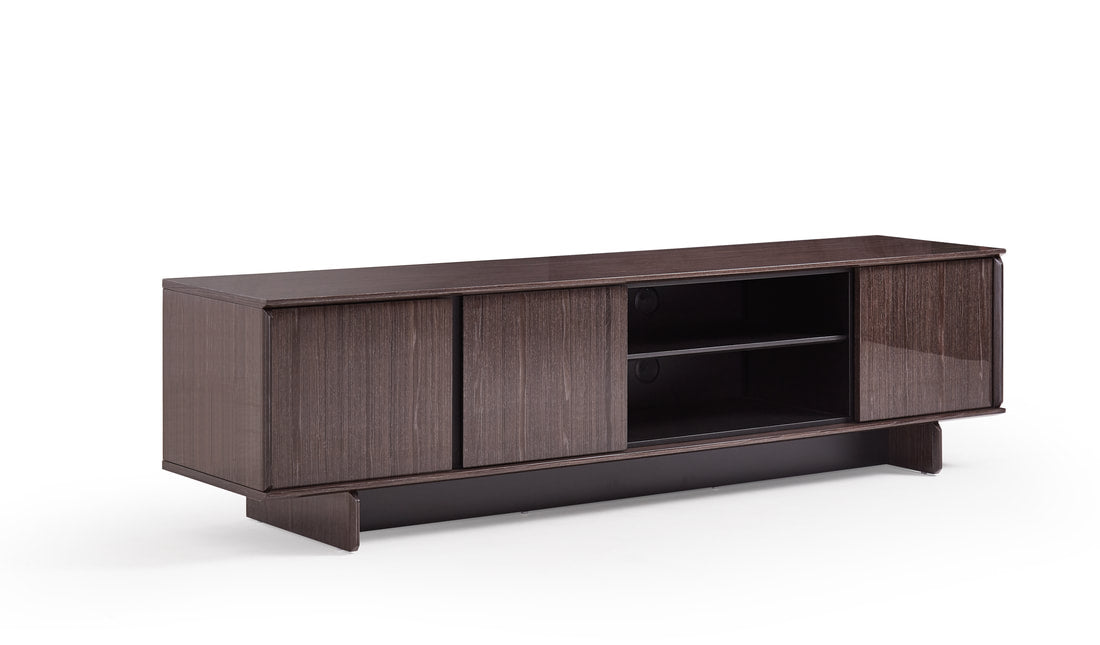 High gloss smoked oak