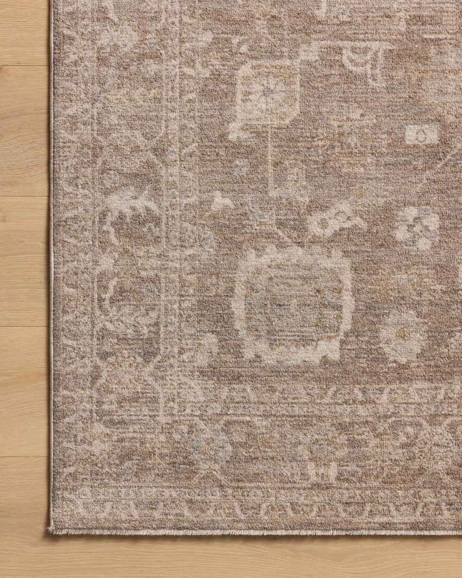 Louisa Taupe Ivory Rug - Soft and Stylish Area Rug for Living Room, Bedroom, or Office - Perfect for Home Decor and Cozy Spaces