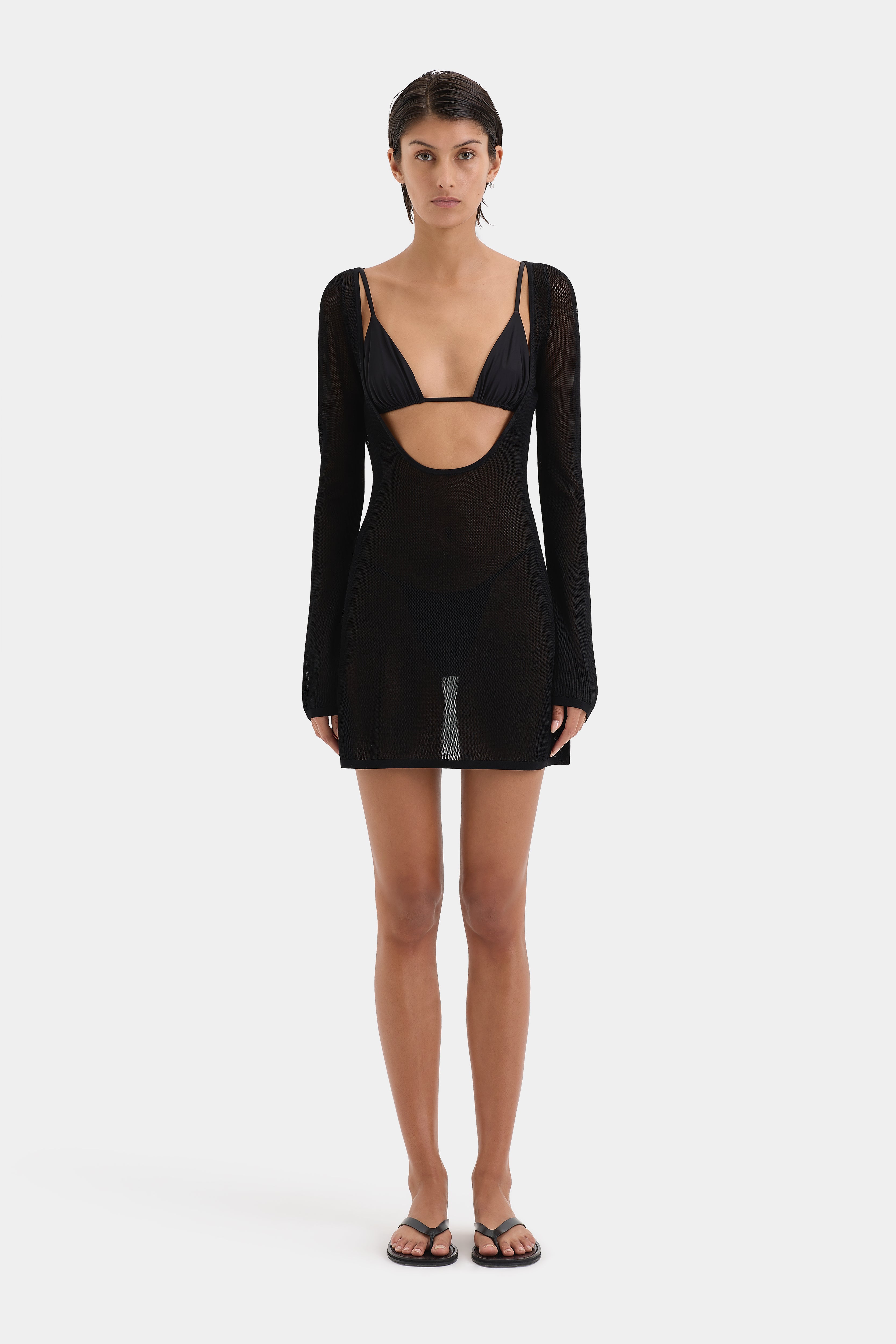 Stylish Coastline Mini Dress for Women - Summer Beach Party & Casual Outfit | Perfect for Vacations, Dates & Night Out