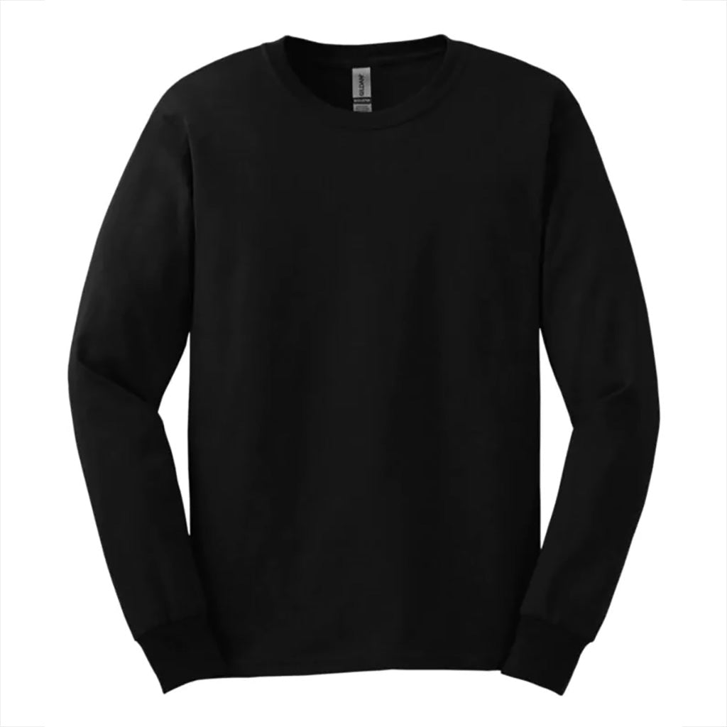 Premium Unisex Gildan Long Sleeve T-Shirt - Soft Cotton Crewneck Tee for Men & Women - Perfect for Casual Wear, Layering & Everyday Comfort