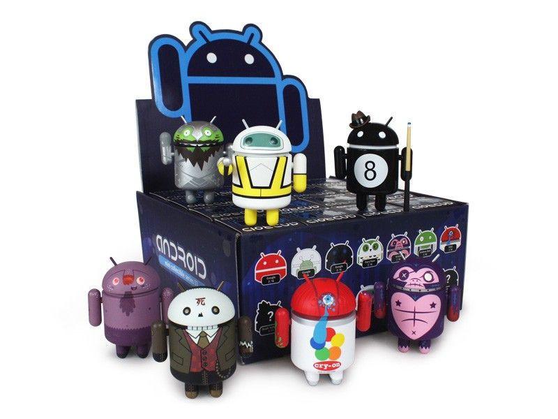 Android Mini Collectible Series 3 - Set of 16 Cute Mini Figures for Display, Gifts & Toy Collections - Perfect for Kids, Fans & Home Decor