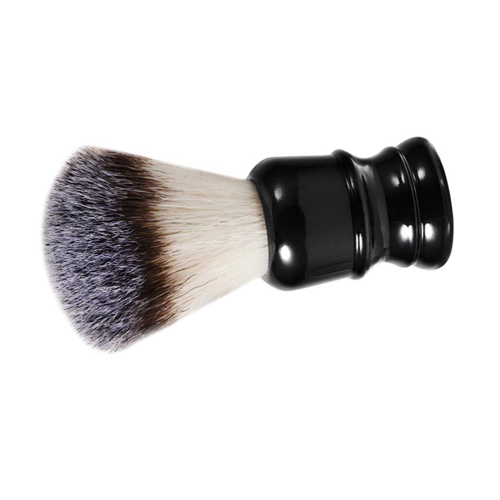 1pc Synthetic Beard Brush for Men - Soft Bristles Styling & Grooming Brush for Facial Hair, Mustache & Neck Duster - Perfect for Salon, Home Shaving & Daily Beard Care Routine