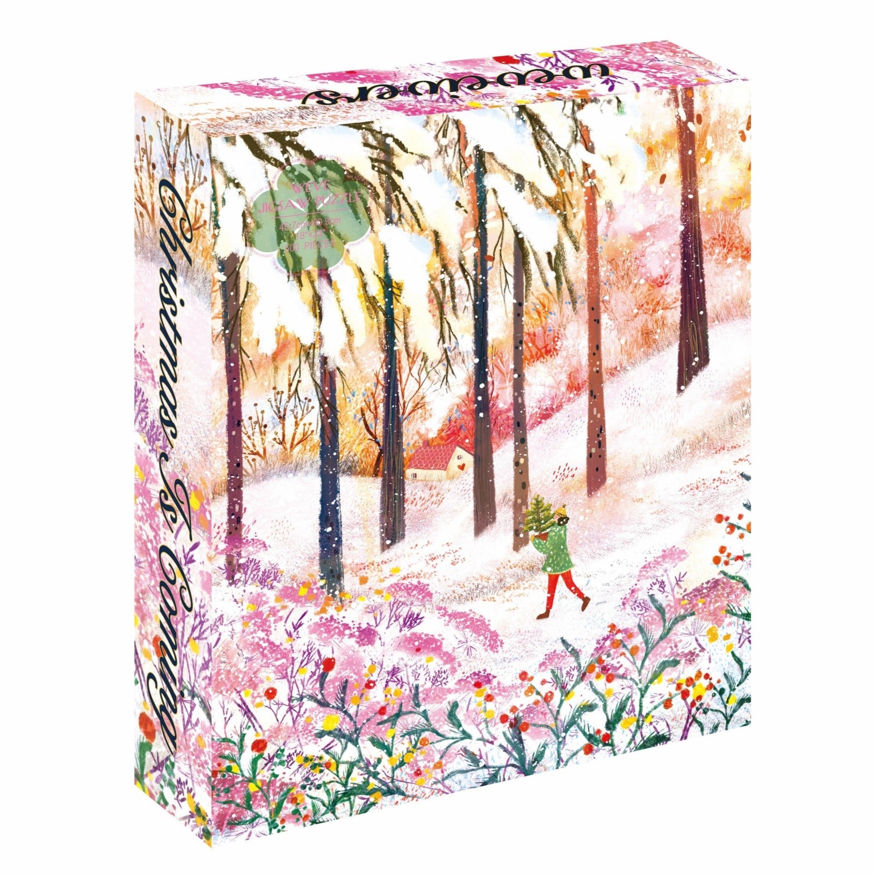 500 Piece Christmas Jigsaw Puzzle for Adults & Families - Festive Holiday Activity & Home Decor for Winter Season