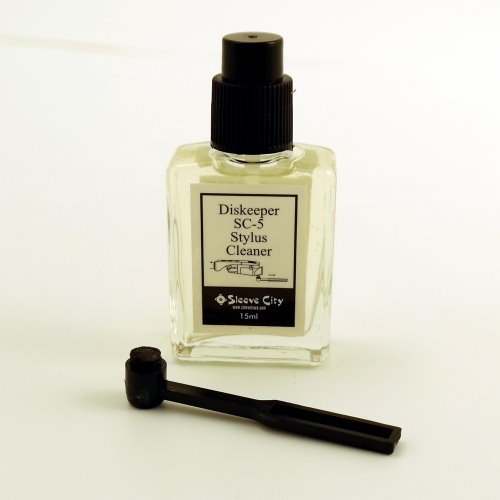 Diskeeper SC5 Stylus Cleaner - Premium Cleaning Solution for Vinyl Records, Turntables & Audio Equipment - Perfect for DJs, Audiophiles & Music Enthusiasts