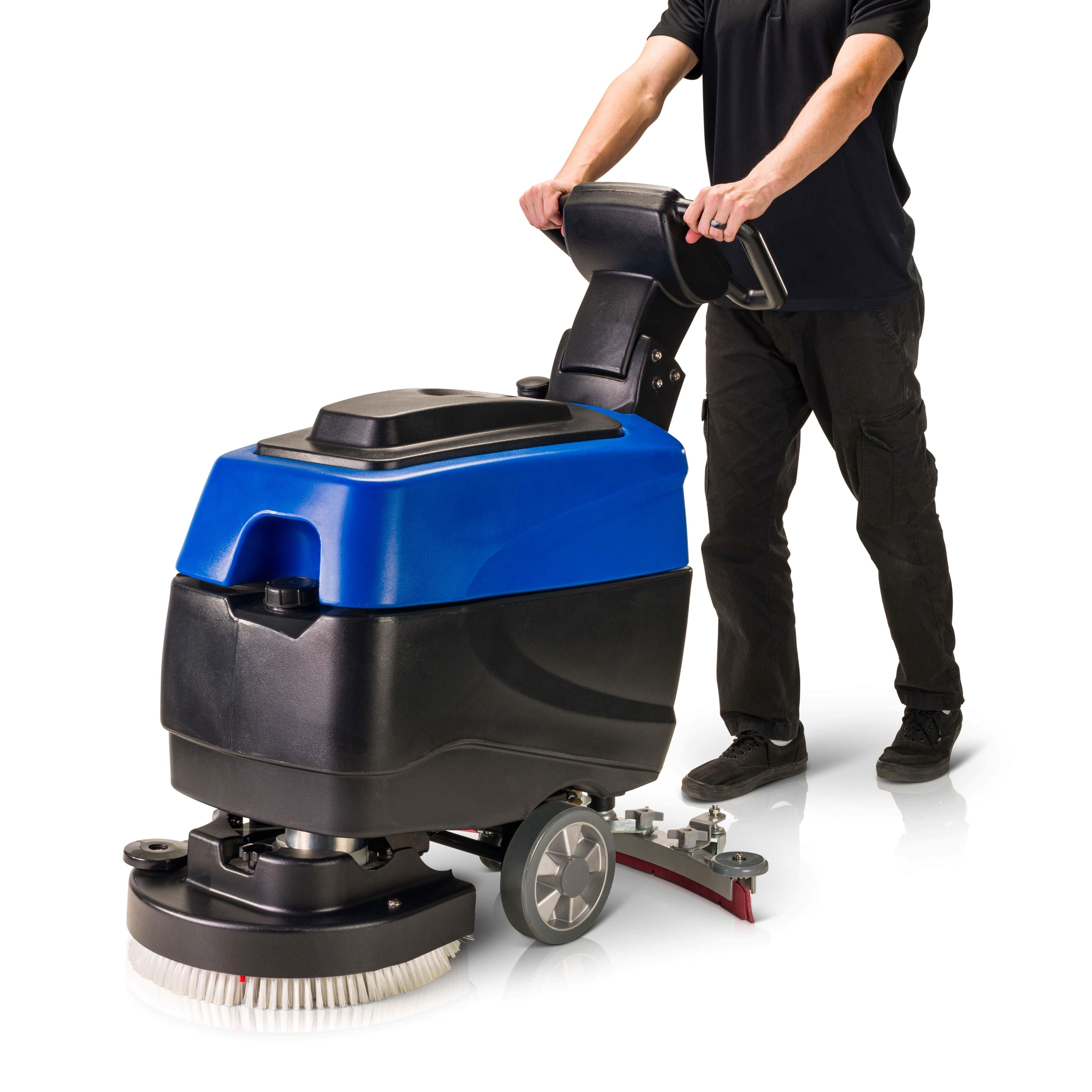 Prolux C460S 18V Cordless Commercial Walk-Behind Floor Scrubber & Buffer - Heavy-Duty Cleaning for Warehouses, Retail Stores & Industrial Spaces