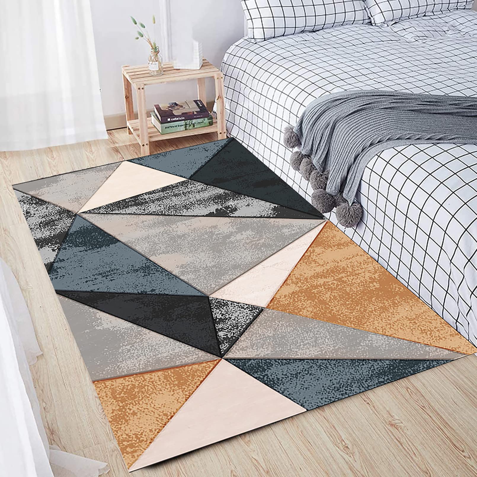Non-Slip Machine Washable Area Rugs for Bedroom, Living Room, Entryway, Kitchen & Laundry Room - Soft Floor Mats & Runner Rugs for Home Decor - Perfect for High Traffic Areas and Cozy Spaces