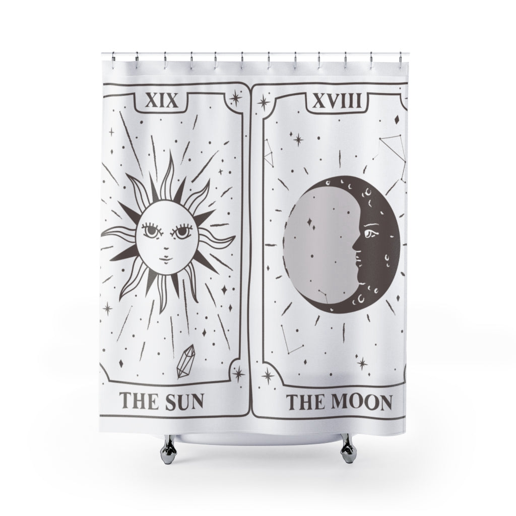 Celestial Zodiac Shower Curtain - Waterproof Bathroom Decor with 12 Horoscope Signs - Perfect for Astrology Lovers & Spa-Like Bathroom Makeover
