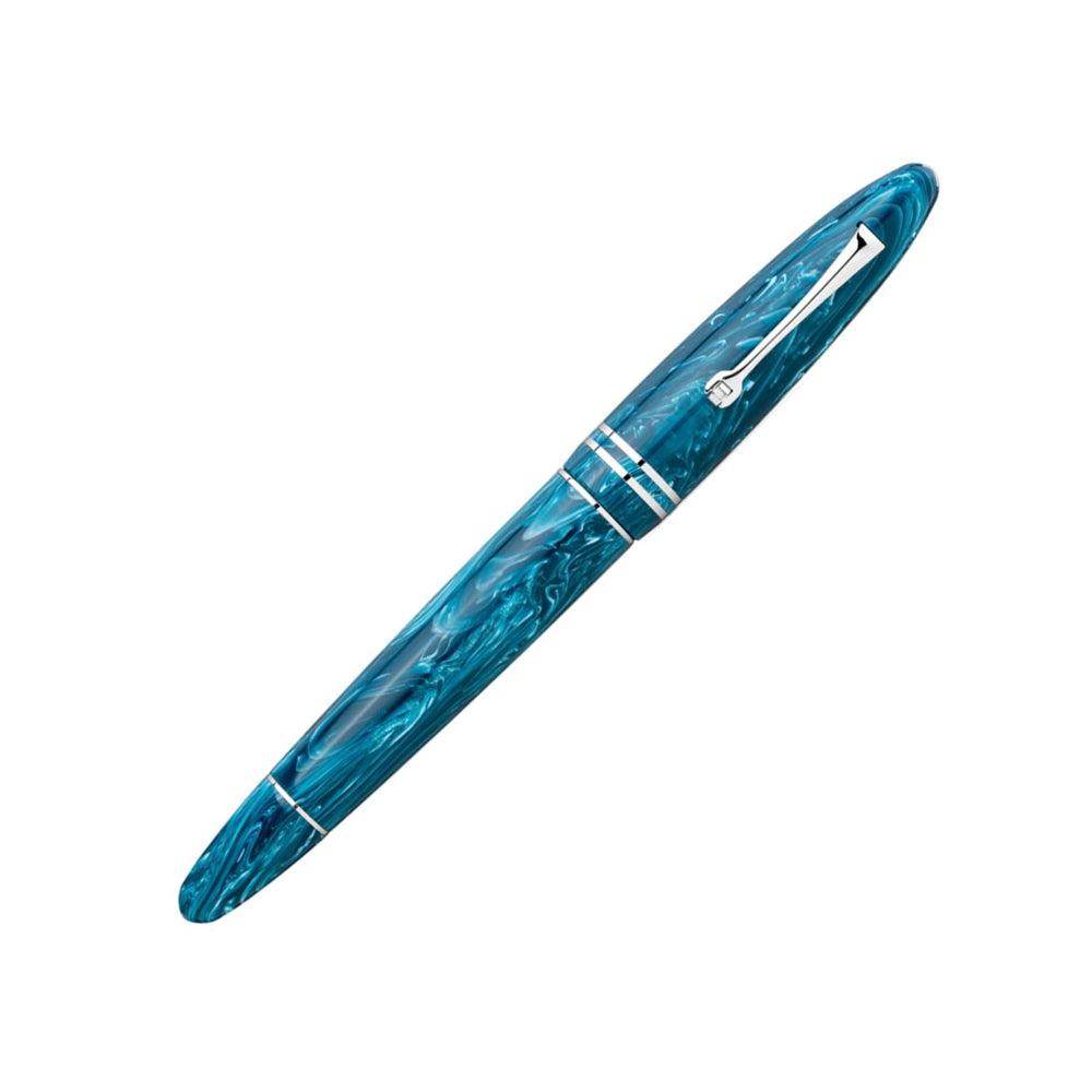 Leonardo Fountain Pen Furore Grande - Premium Stainless Steel Luxury Writing Instrument for Professionals & Collectors | Perfect for Business Signatures, Journaling & Gift Giving