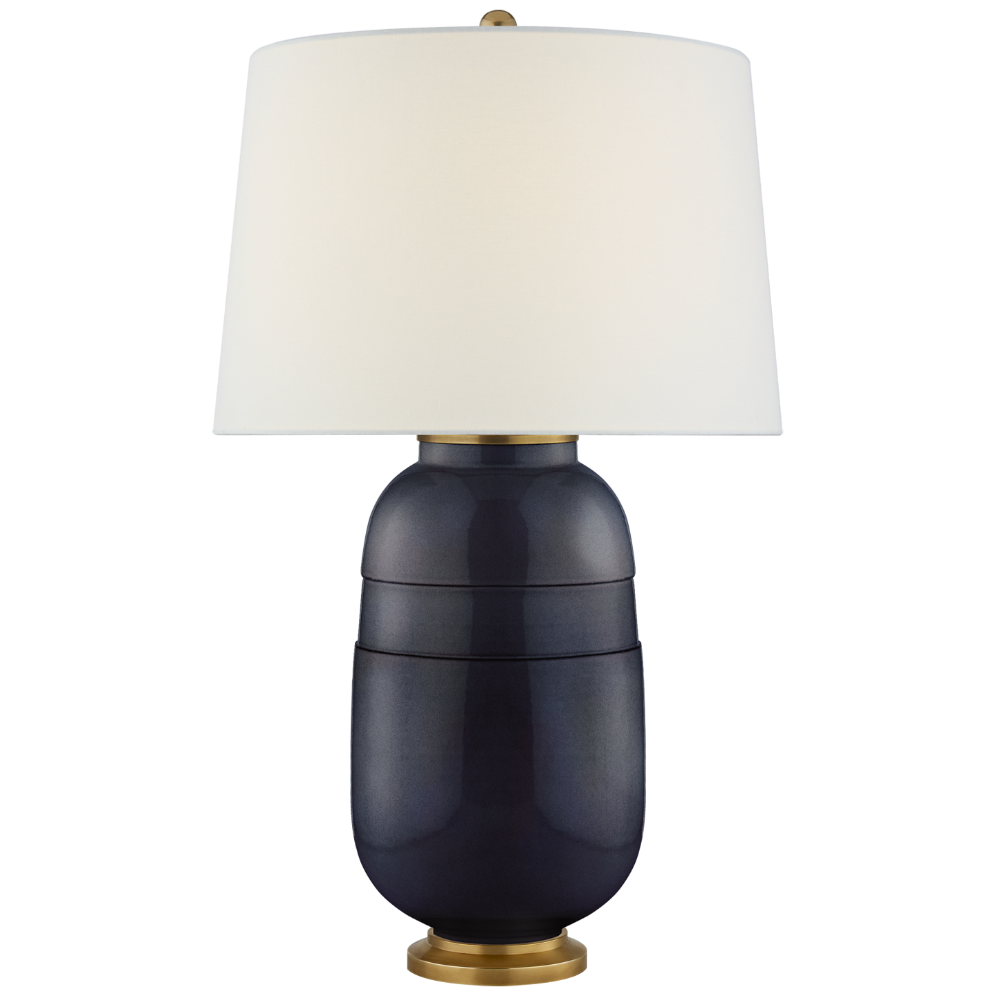 Newcomb Medium Table Lamp - Modern LED Desk Light for Bedroom, Living Room & Office - Adjustable Brightness & Warm White Light
