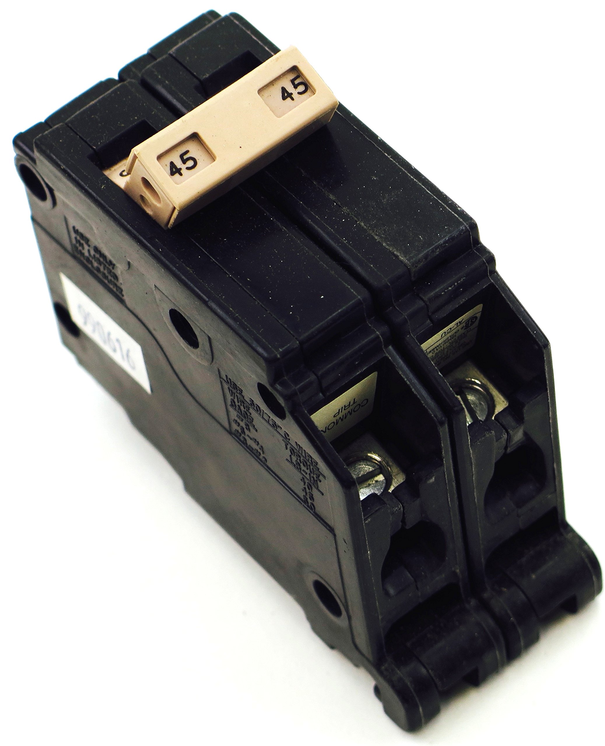 CH245 CH Plug-in 2P 45A Circuit Breaker - Heavy Duty Electrical Protection for Industrial Equipment, HVAC Systems, and Power Distribution Panels