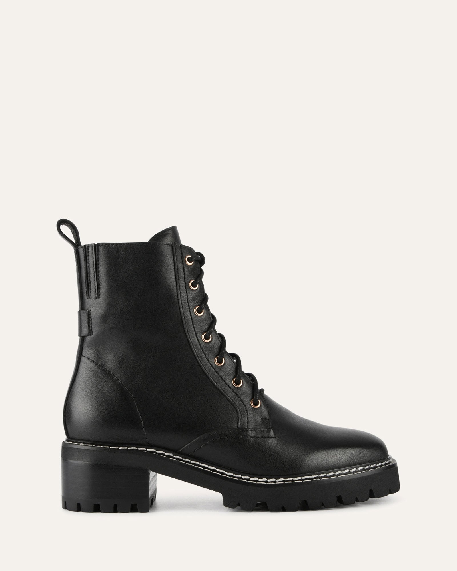 BLACK LEATHER