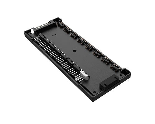 ID Cooling HA 02 ARGB & PWM Fan Hub - 8-Port SATA Powered PC Cooling Controller for Gaming PC, Workstation & Custom RGB Builds