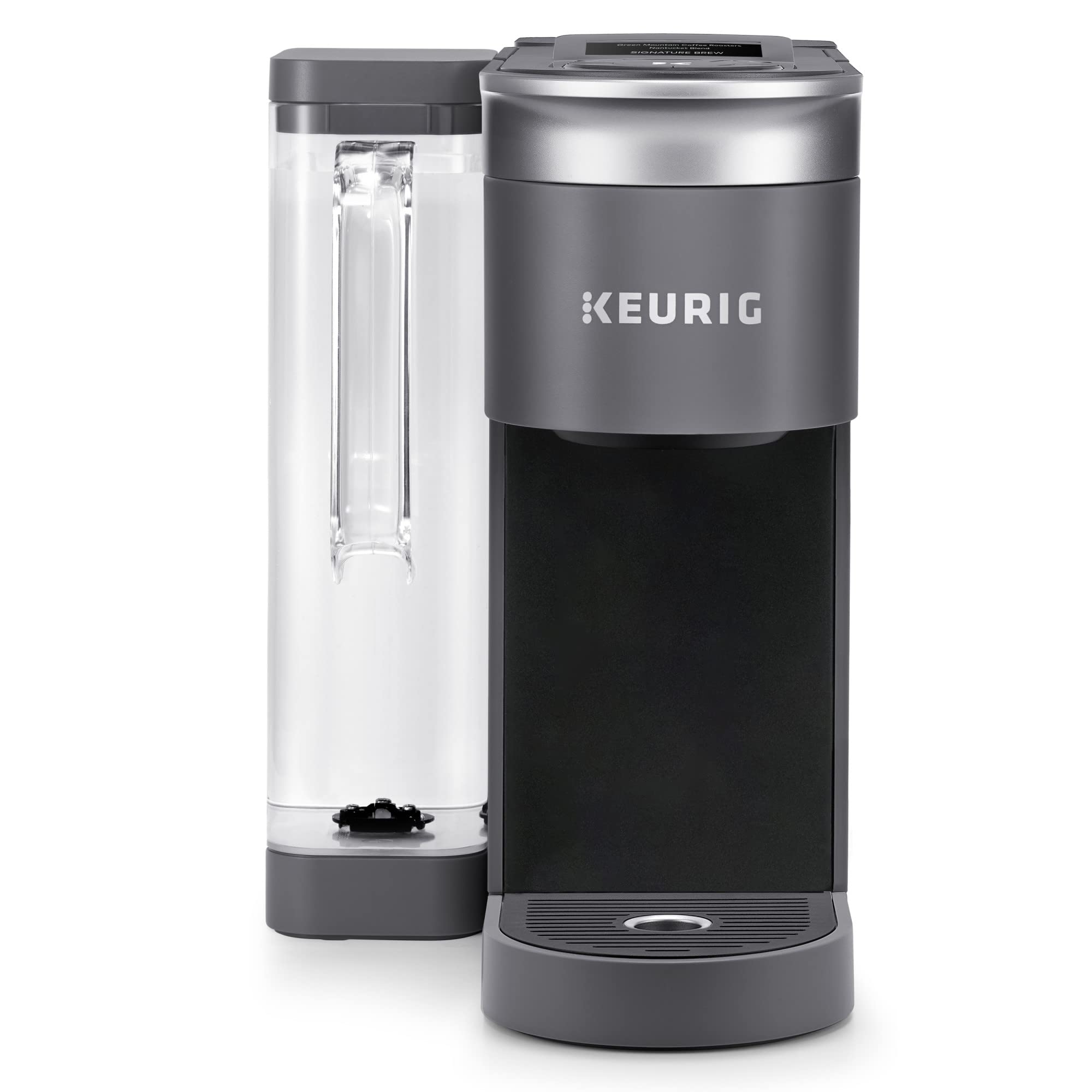 Keurig K-Supreme SMART WiFi Coffee Maker - Single Serve with Alexa Compatibility, 4 Brew Sizes, 66oz Removable Water Reservoir - Perfect for Home, Office & Kitchen Use (Gray)