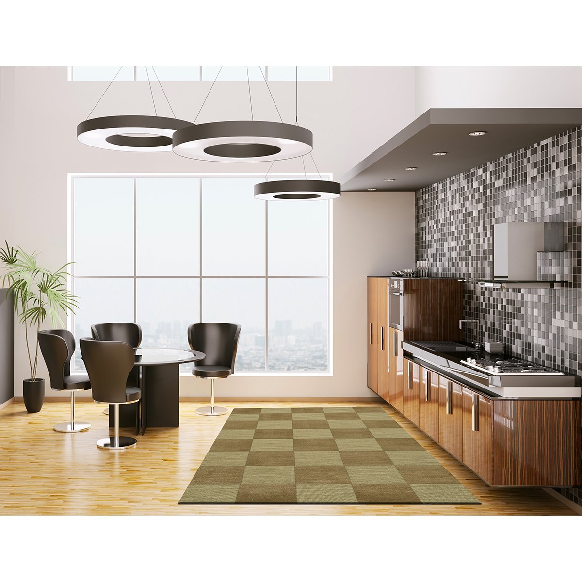 Dalyn Rugs Dover DV15 5' x 8' Marsh Area Rug - Soft Indoor Carpet for Living Room, Bedroom & Dining Room