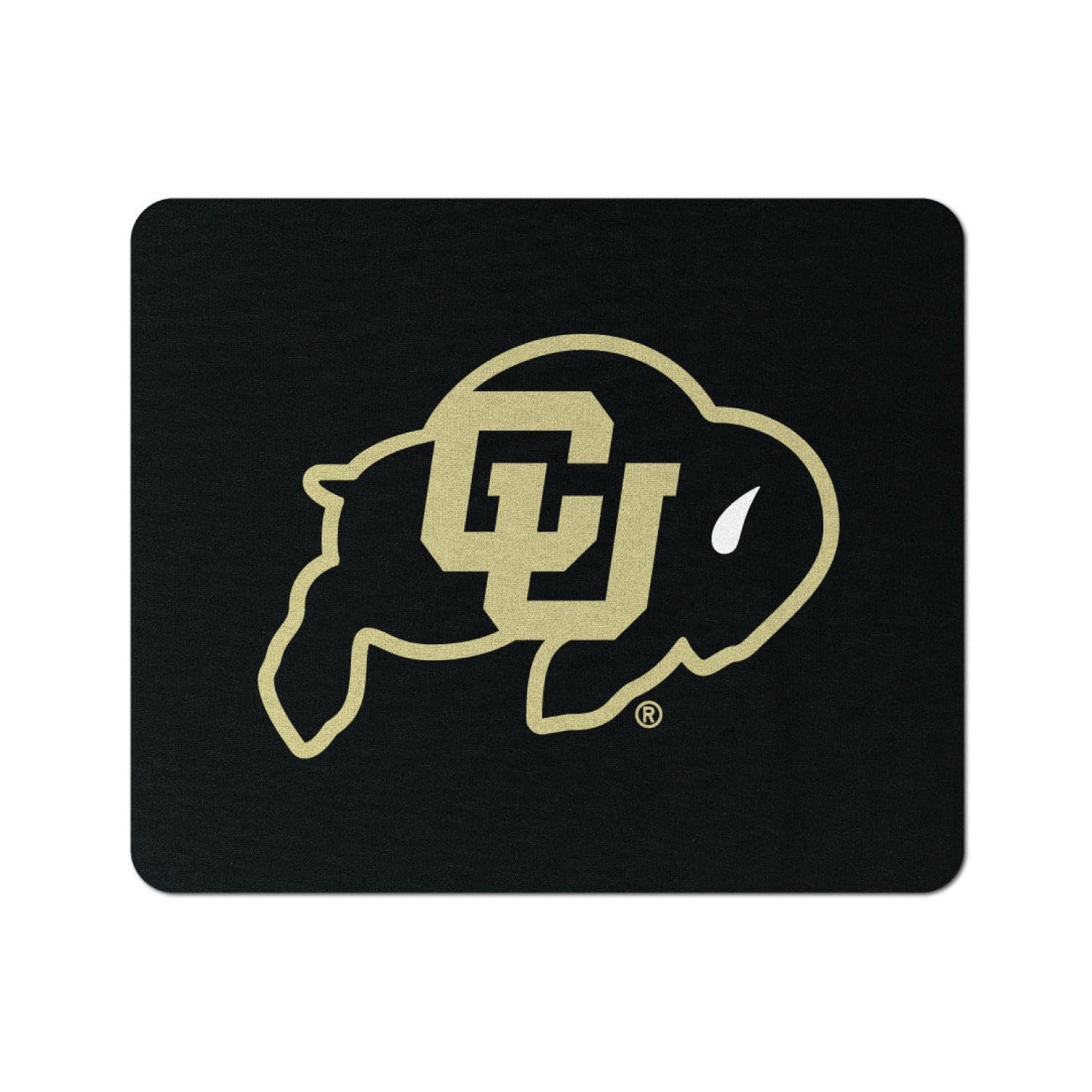 University of Colorado Boulder Mouse Pad - Soft Fabric Gaming & Office Desk Mat with Floral Pink Design for Laptop & Computer Use