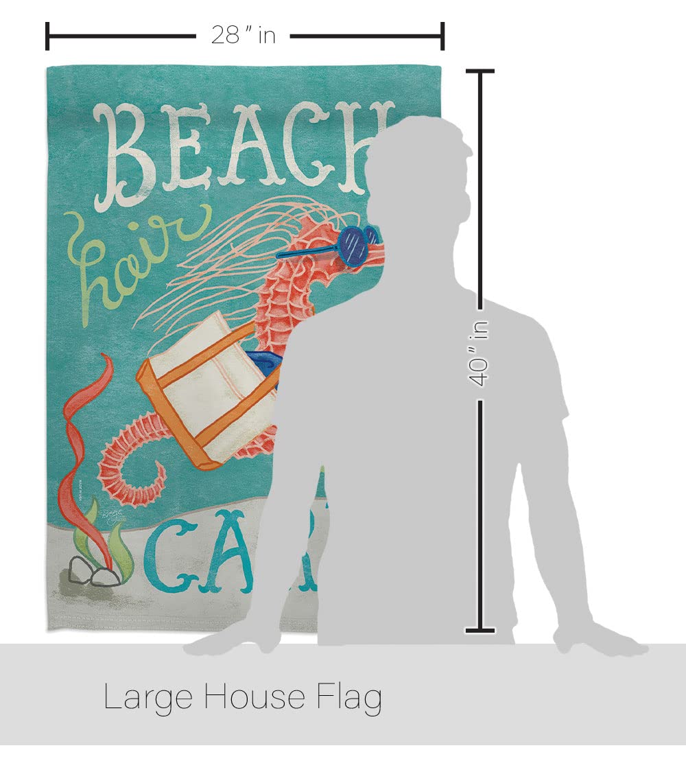 Seahorse Beach House Flag Set 28