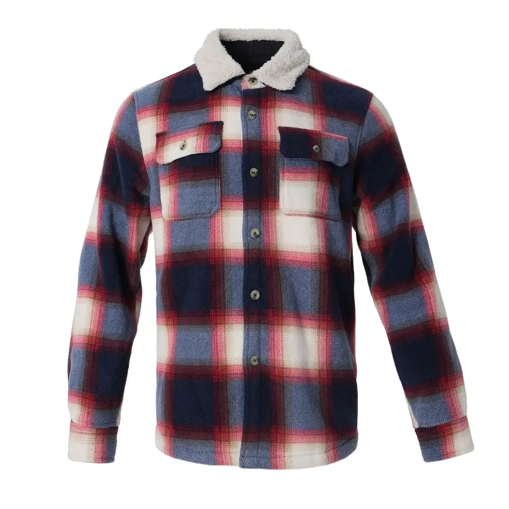 Men's Flannel Jacket - Soft Plaid Shirt Jacket for Men, Lightweight & Warm Outdoor Wear - Perfect for Camping, Hiking & Casual Fall Fashion