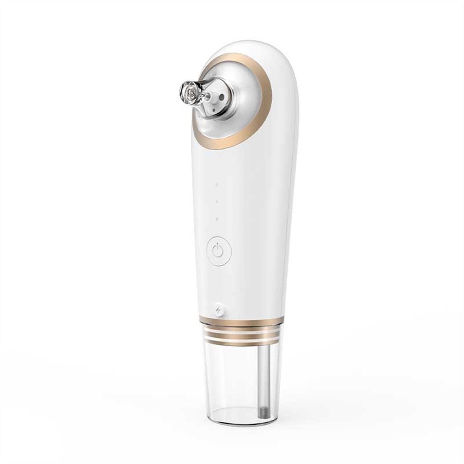 Blackhead Remover Pore Vacuum - Electric Acne Extractor Kit with 3 Suction Levels & 4 Probes, USB Rechargeable Facial Pore Cleaner for Blackhead Removal - Perfect for Deep Cleansing & Skincare Routine at Home