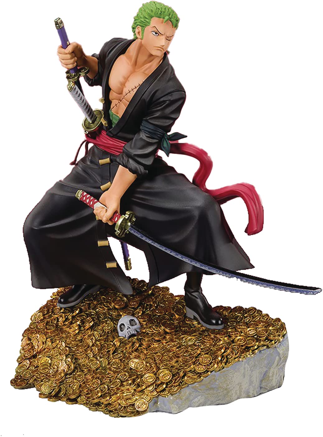 TAMASHII NATIONS One Piece Roronoa Zoro WT100 Commemorative Eiichiro Oda Illustration DAIKAIZOKU HYAKKEI Bandai Spirits FiguartsZERO Collectible Anime Statue - Perfect for Anime Collections, Display Shelves, and One Piece Fan Gifts