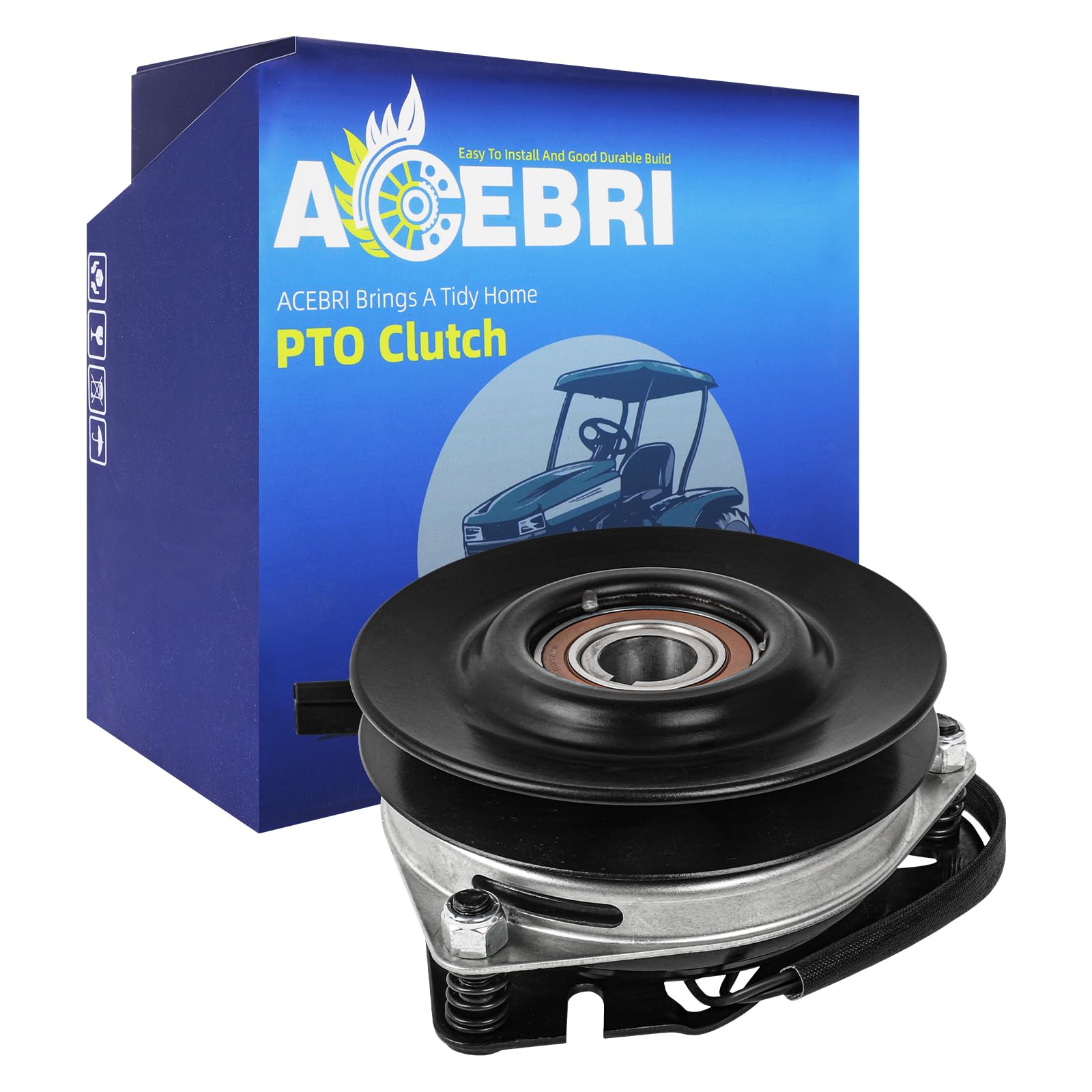 SCAG 461074 PTO Clutch Replacement - Compatible with SCAG 461073, 461397, 48786 & Ogura MA-GT-EXM3XS(H58) - Fits Rotary 15775 Lawn Mowers - Perfect for Mower Maintenance & Repair