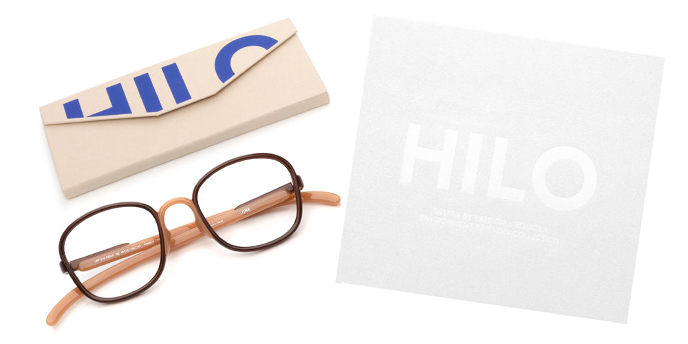 JINS x Patricia Urquiola 030 182 Eyeglasses - Lightweight Acetate Frame with Spring Hinges for Comfort - Perfect for Work, Reading & Everyday Wear