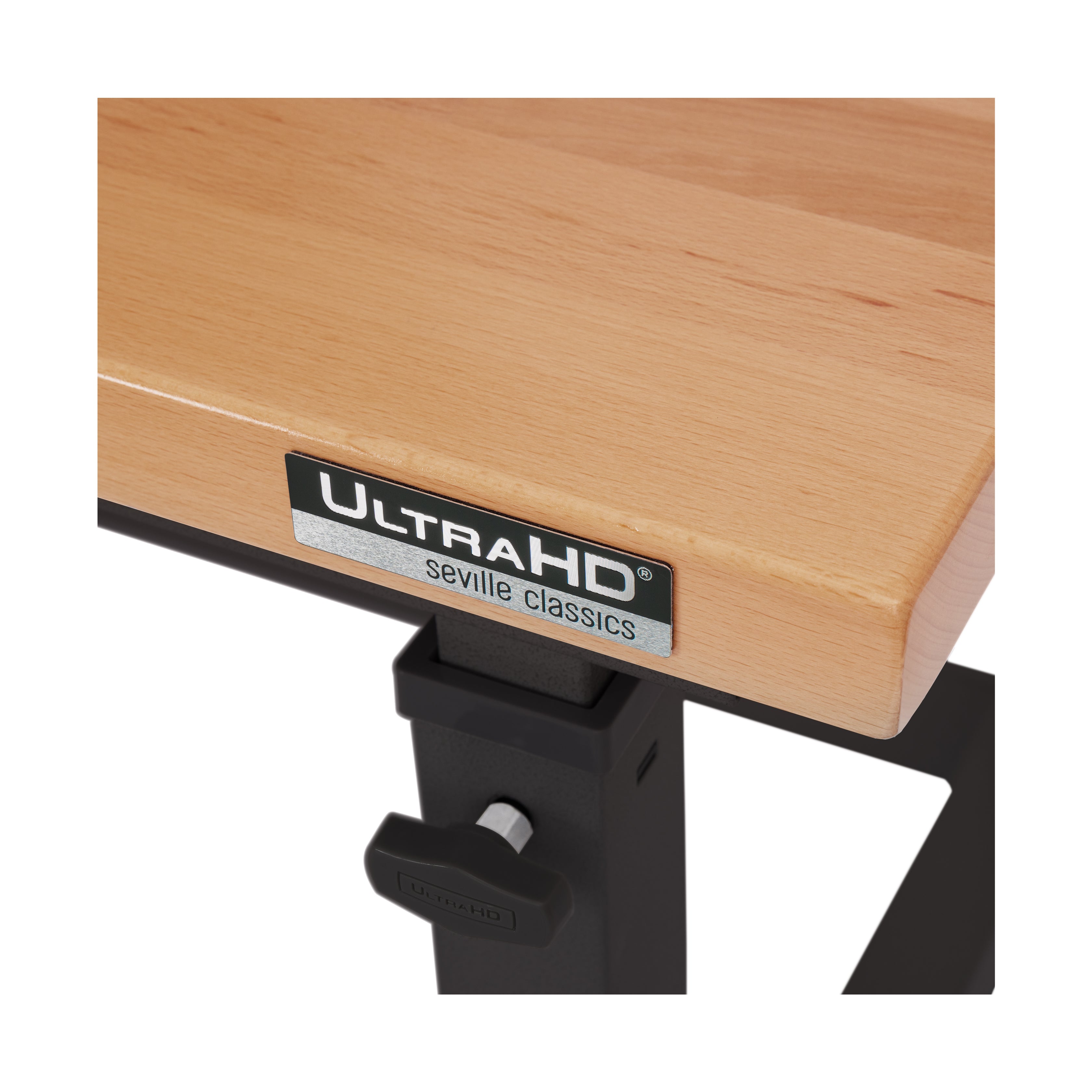UltraHD® Adjustable Height Workbench - Graphite Finish, Ergonomic Standing Desk for Home Office & Workshop, Perfect for DIY Projects & Professional Workspaces