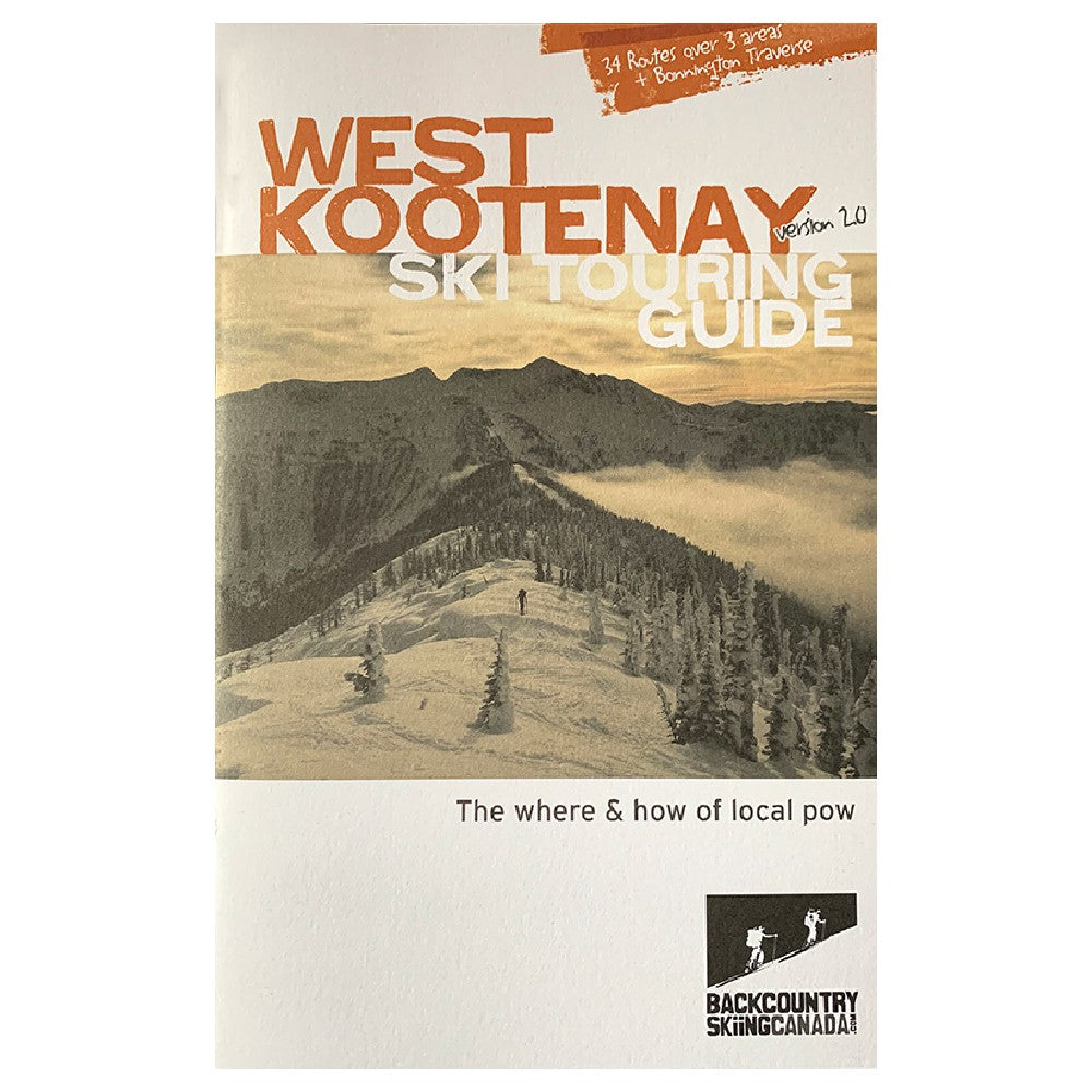 Backcountry Skiing Guide - West Kootenay Ski Touring Map & Tips for Adventure Seekers | Perfect for Winter Exploration & Outdoor Enthusiasts