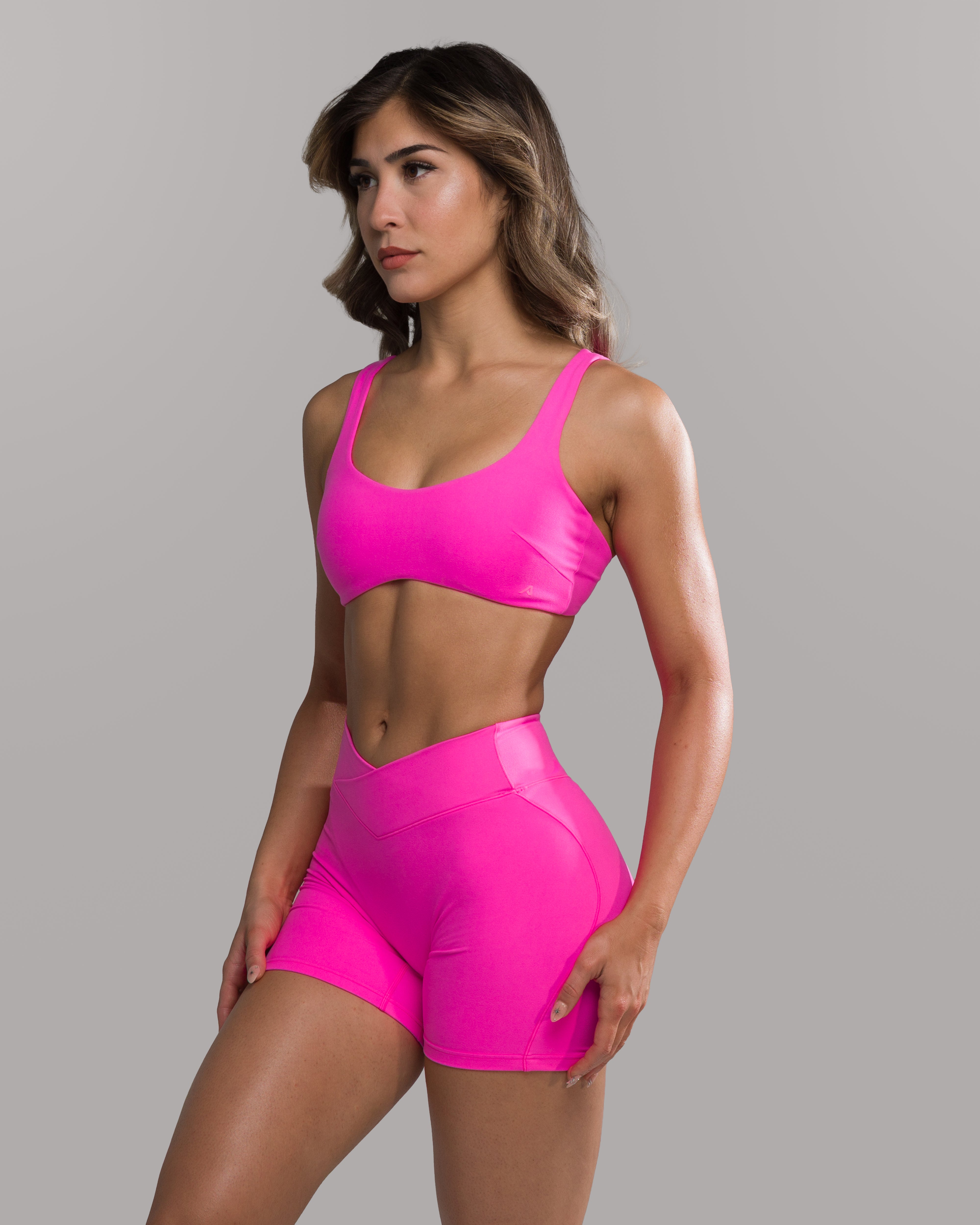 Lina Bra - Comfortable Wireless Bralette in Malibu Pink for Everyday Wear | Perfect for Yoga, Lounge & Sleep