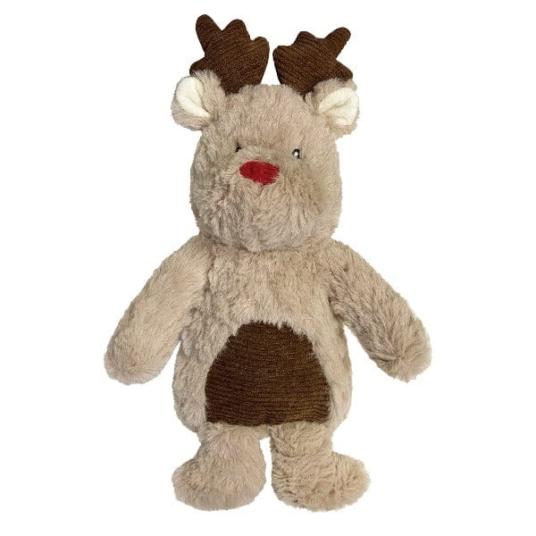 FouFit Holiday Cuddle Plushies - Soft Christmas Reindeer Stuffed Animal Toy for Kids & Adults | Perfect for Xmas Gifts, Home Decor & Cozy Winter Nights