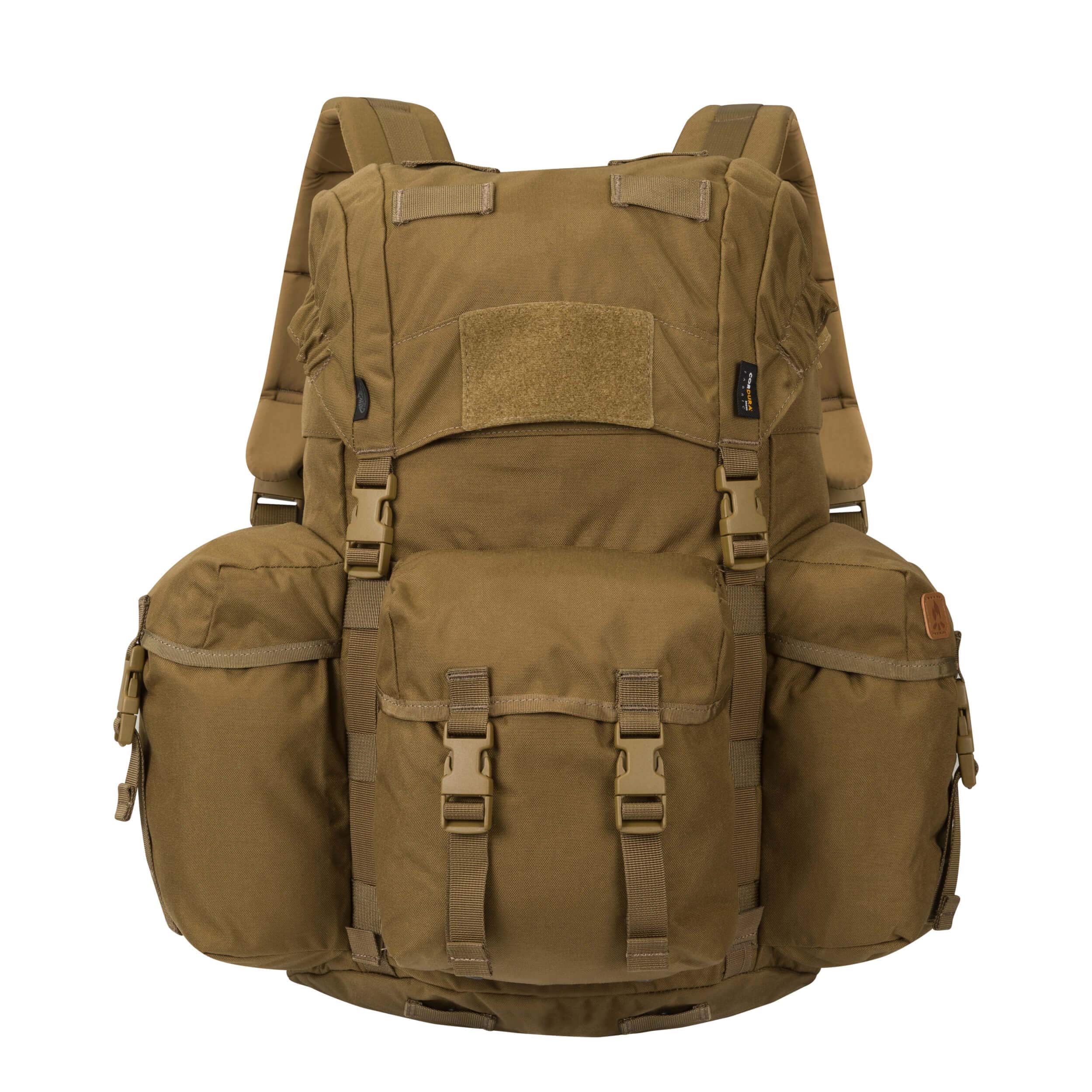 Helikon-Tex Bergen Tactical Backpack - Durable Military Rucksack for Outdoor Hiking, Camping & Travel - Black